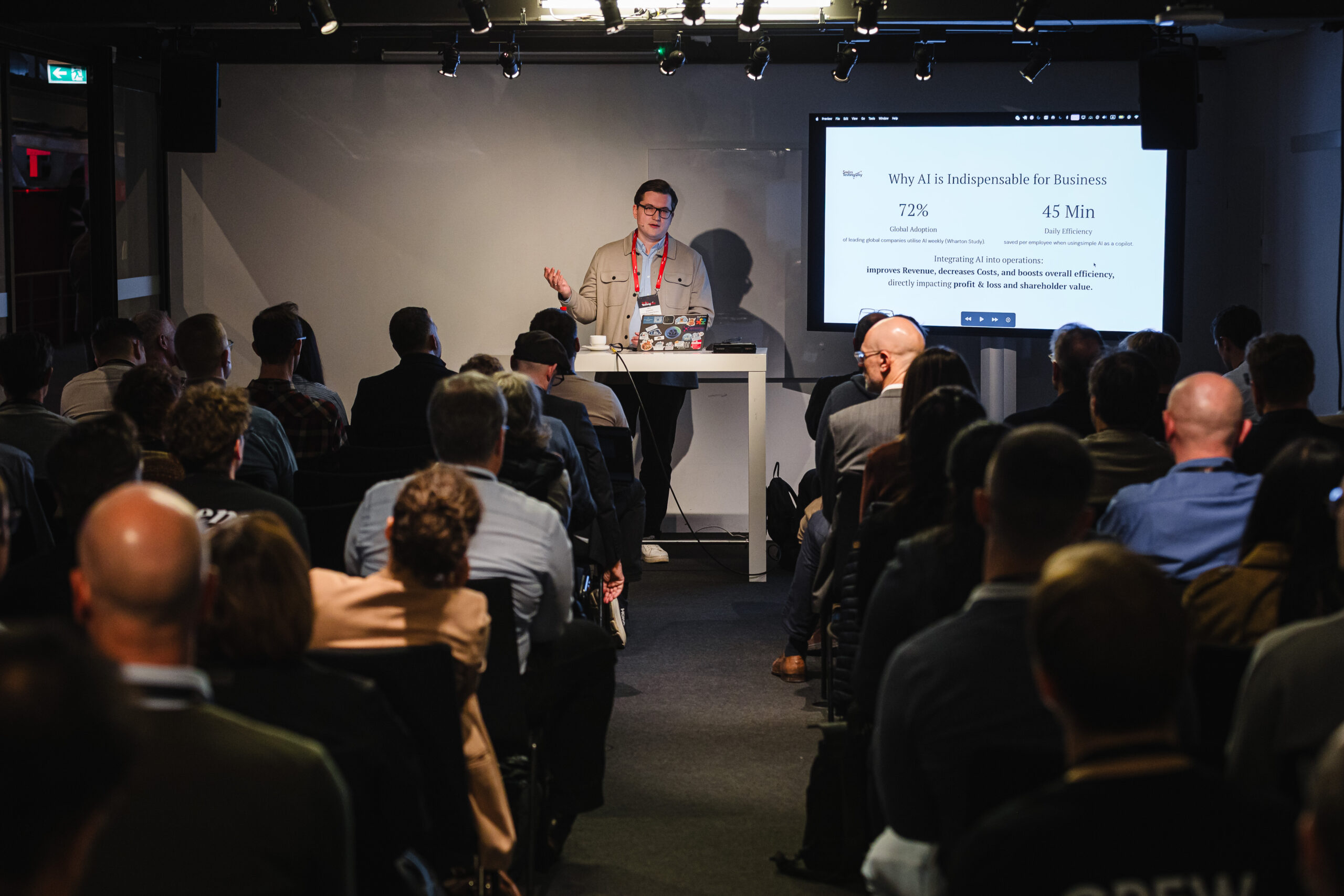 "Pourquoi l'IA est inutile pour la compliance" -- Mon retour du Swiss Testing Day 2026